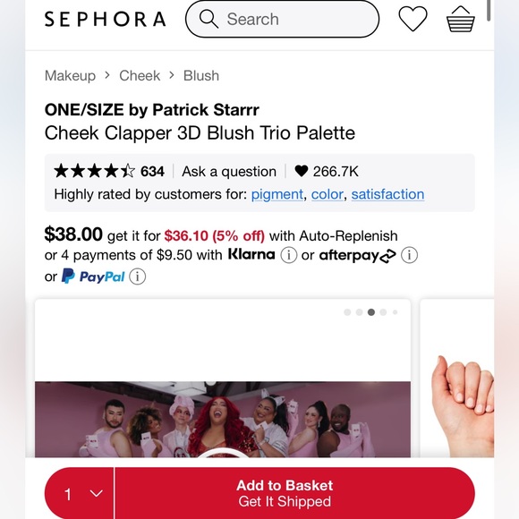 One size by Patrick Staar Blush - Picture 3 of 3